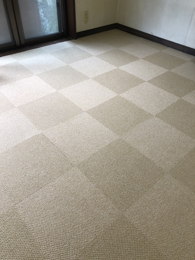 タイルカーペットはとってもいい!