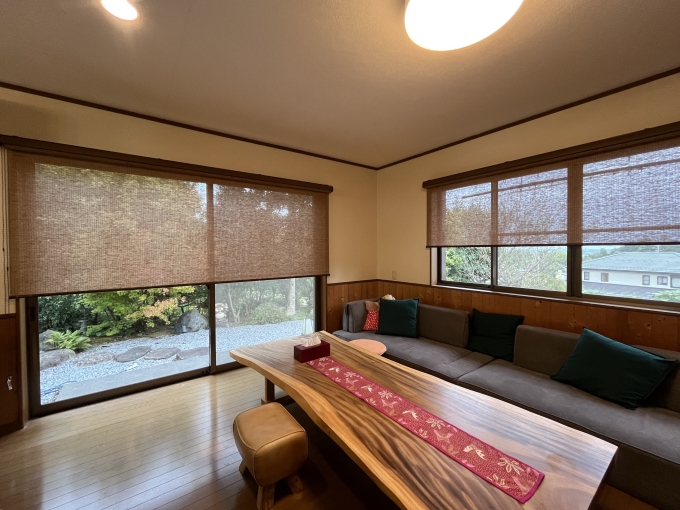 景色を楽しむお部屋に